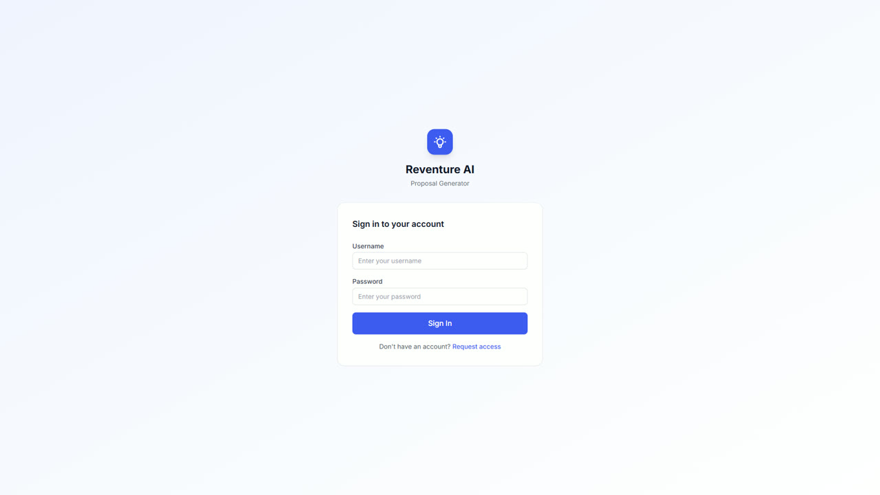 AI Proposal Generator